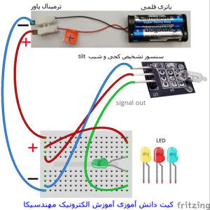 کیت آموزش الکترونیک مهندسیکا ویژه معلمان