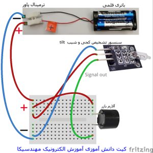 کیت آموزش الکترونیک مهندسیکا ویژه معلمان