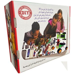 کاملترین کیت دانـش آموزی مهندسیکا،آموزش الکترونیک و رباتیک با 99 پروژه ساده مدل KIT_99