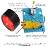 کیت سرگرمی آموزشی دانش آموزی موتور الکتریکی وژنراتور تولید برق الکترومکانیکی مدل DIY-GM2